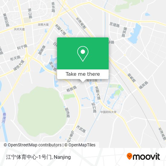 江宁体育中心-1号门 map