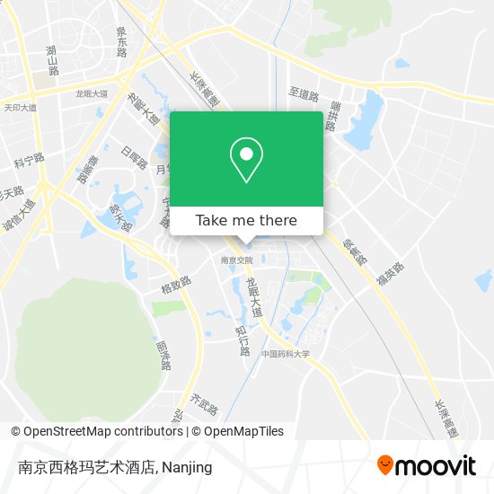 南京西格玛艺术酒店 map