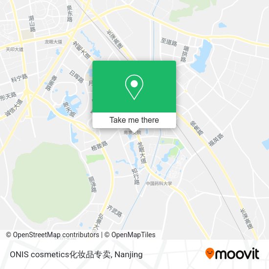 ONIS cosmetics化妆品专卖 map