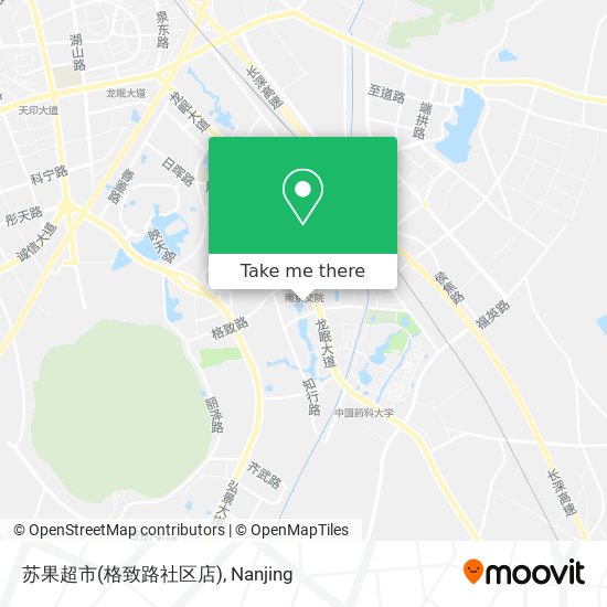 苏果超市(格致路社区店) map