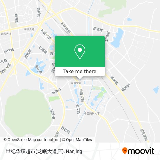 世纪华联超市(龙眠大道店) map