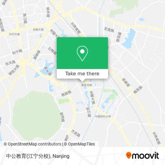 中公教育(江宁分校) map