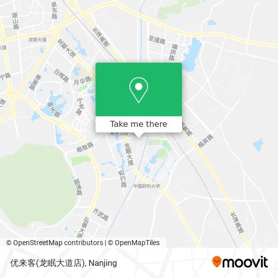 优来客(龙眠大道店) map