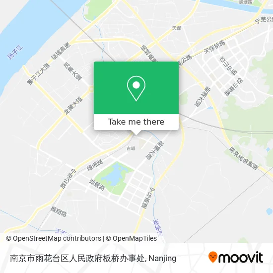 南京市雨花台区人民政府板桥办事处 map