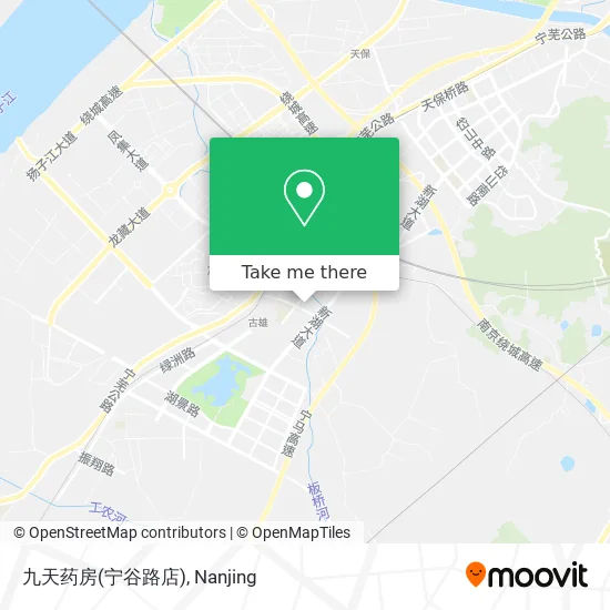 九天药房(宁谷路店) map