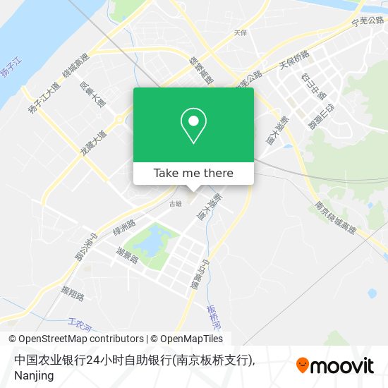 中国农业银行24小时自助银行(南京板桥支行) map