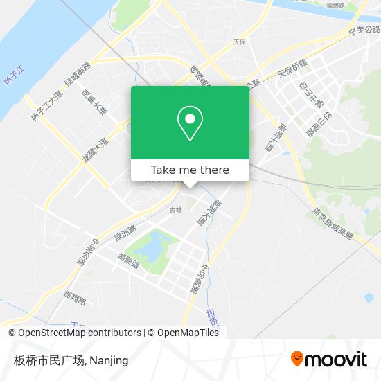 板桥市民广场 map