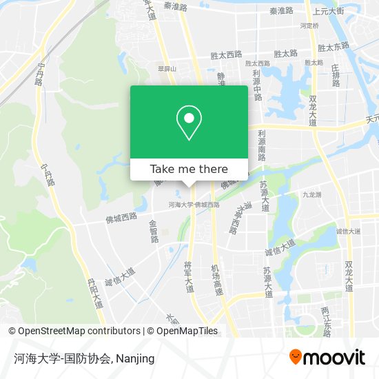河海大学-国防协会 map