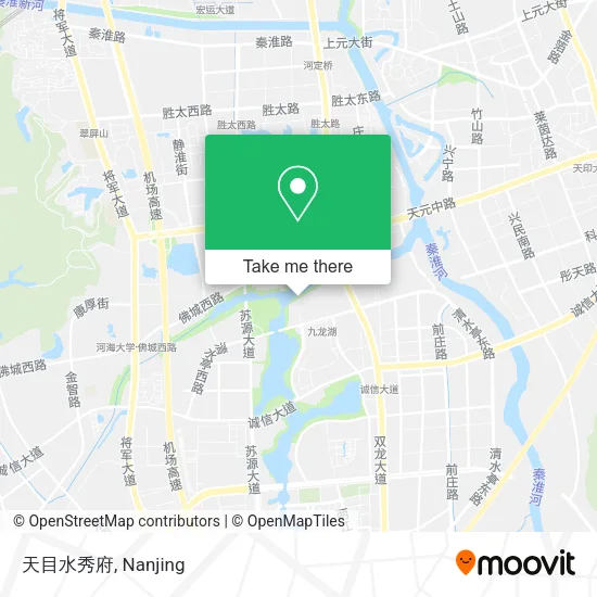 天目水秀府 map
