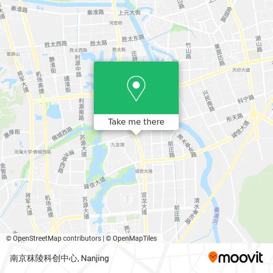 南京秣陵科创中心 map