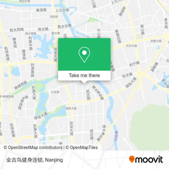 金吉鸟健身连锁 map