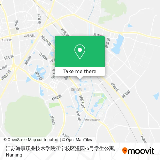 江苏海事职业技术学院江宁校区澄园-6号学生公寓 map