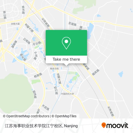 江苏海事职业技术学院江宁校区 map