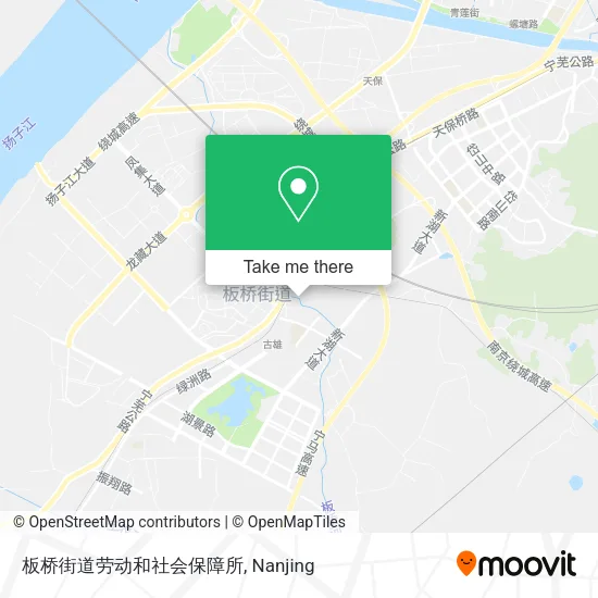 板桥街道劳动和社会保障所 map
