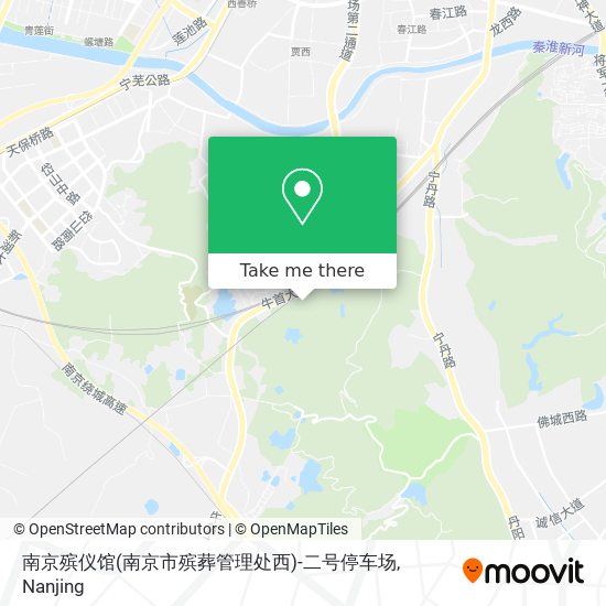 南京殡仪馆(南京市殡葬管理处西)-二号停车场 map