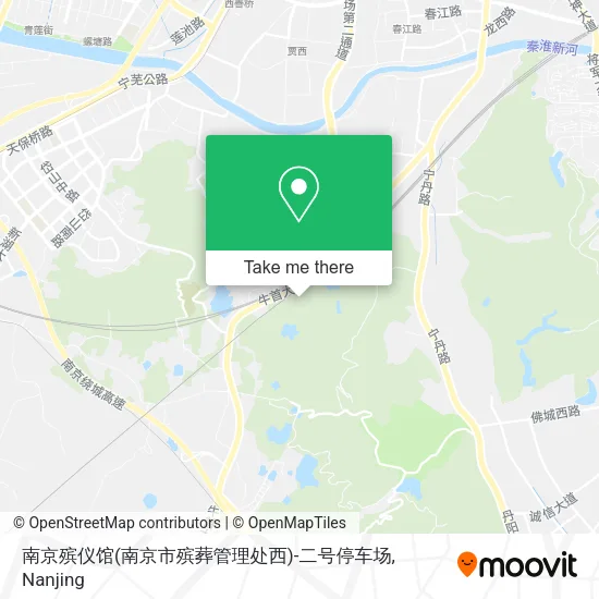 南京殡仪馆(南京市殡葬管理处西)-二号停车场 map