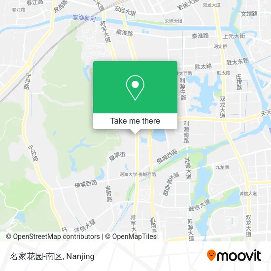 名家花园-南区 map