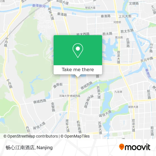 畅心江南酒店 map