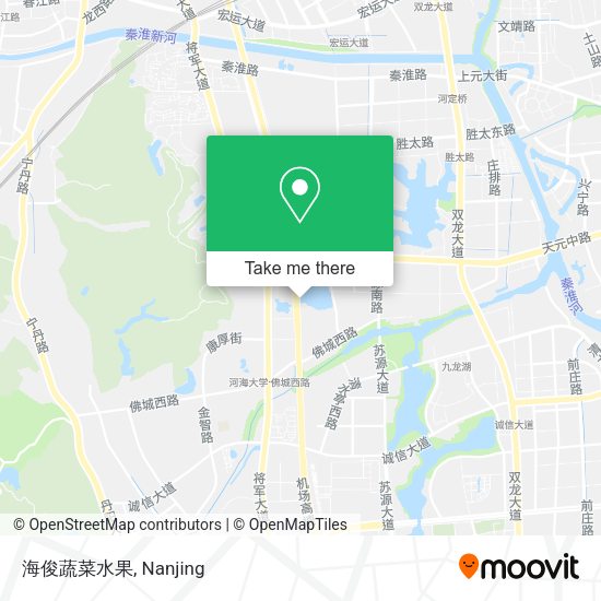 海俊蔬菜水果 map