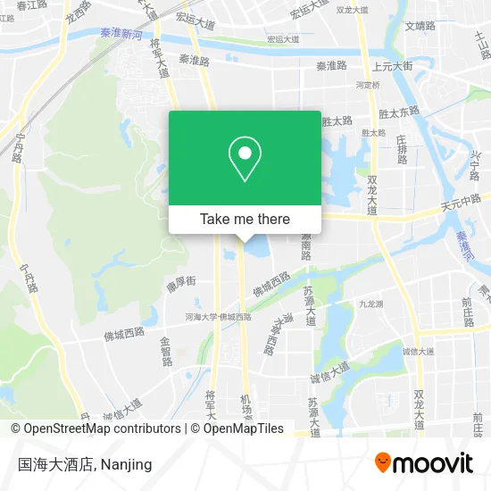 国海大酒店 map