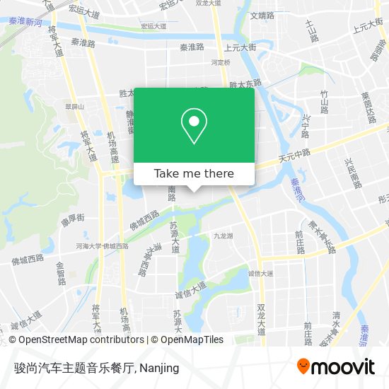 骏尚汽车主题音乐餐厅 map