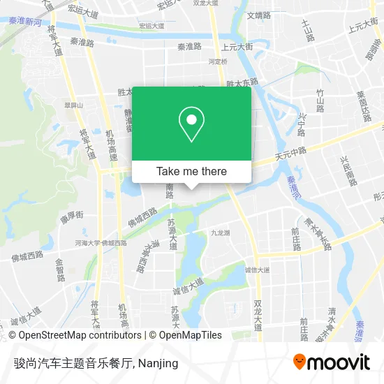 骏尚汽车主题音乐餐厅 map
