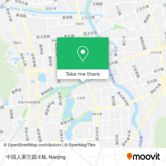 中国人家兰园-E栋 map