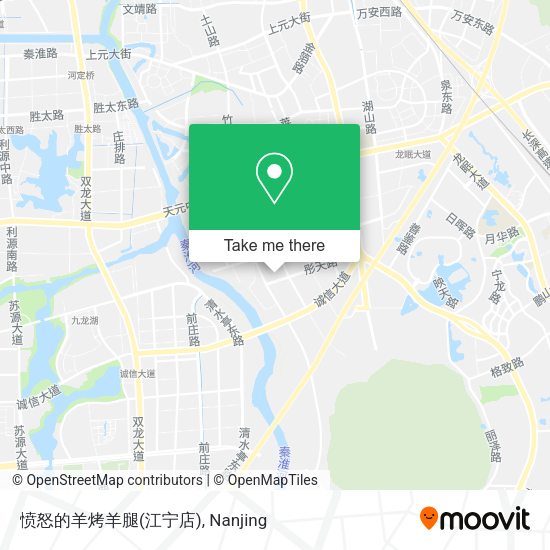 愤怒的羊烤羊腿(江宁店) map