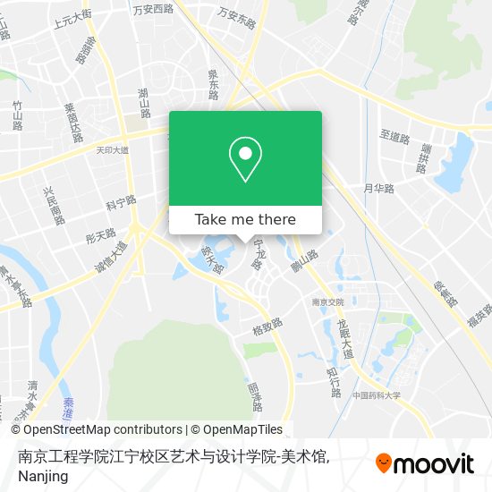 南京工程学院江宁校区艺术与设计学院-美术馆 map