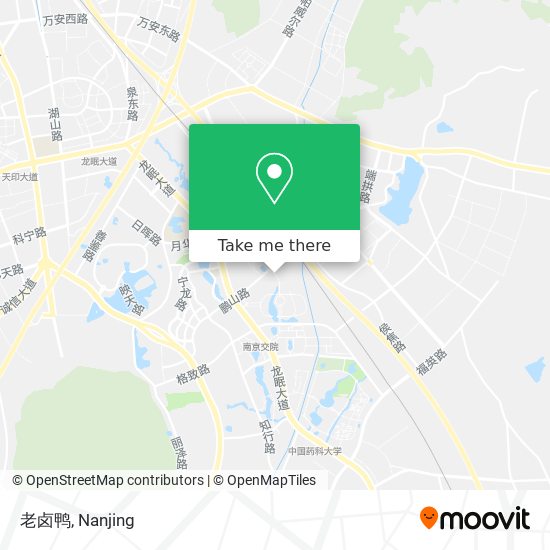 老卤鸭 map