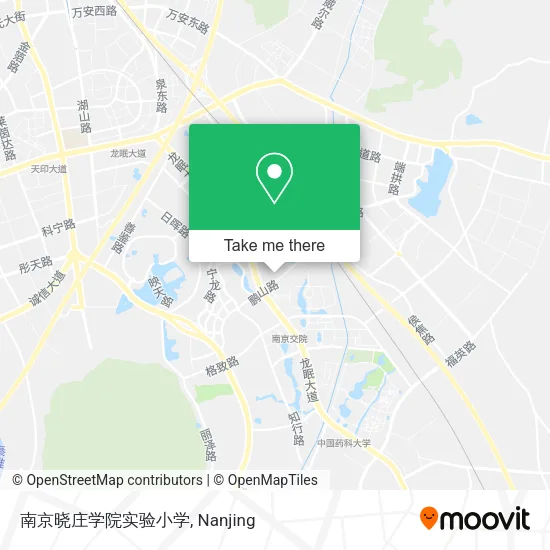 南京晓庄学院实验小学 map