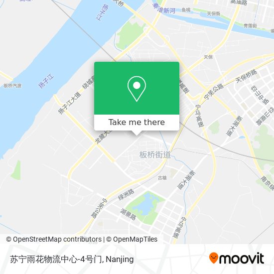 苏宁雨花物流中心-4号门 map