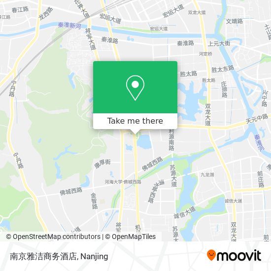 南京雅洁商务酒店 map