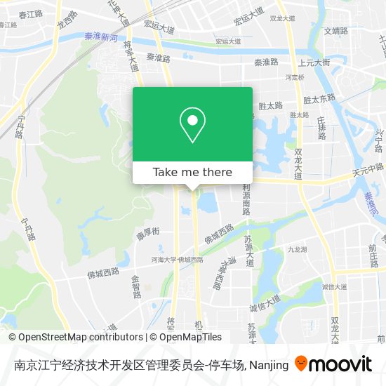 南京江宁经济技术开发区管理委员会-停车场 map