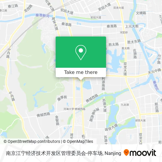 南京江宁经济技术开发区管理委员会-停车场 map