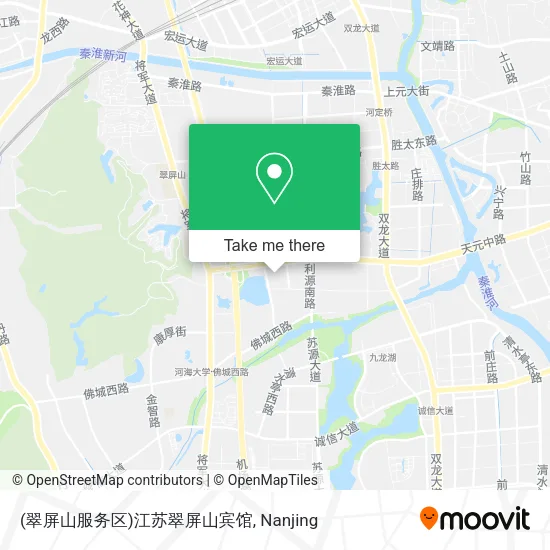 (翠屏山服务区)江苏翠屏山宾馆 map