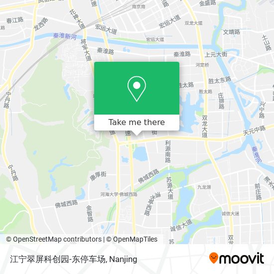 江宁翠屏科创园-东停车场 map