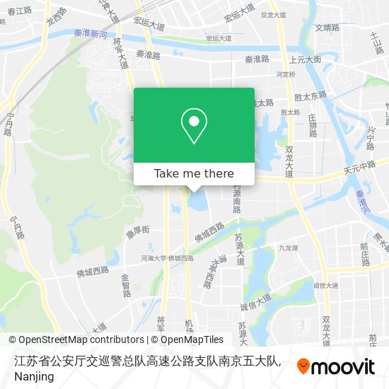 江苏省公安厅交巡警总队高速公路支队南京五大队 map