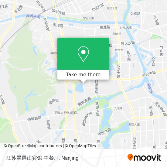 江苏翠屏山宾馆-中餐厅 map