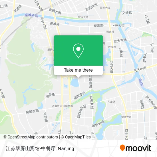 江苏翠屏山宾馆-中餐厅 map