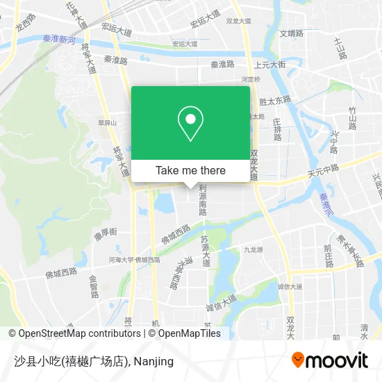 沙县小吃(禧樾广场店) map