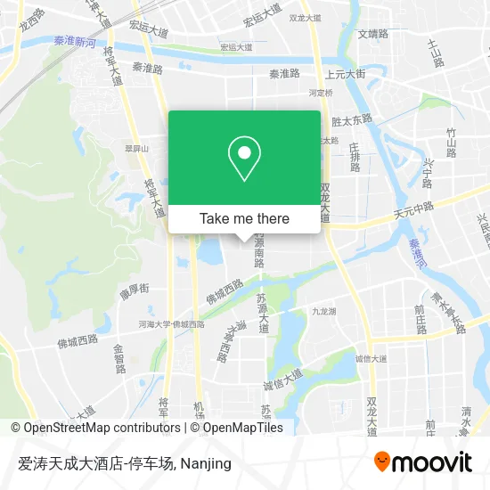 爱涛天成大酒店-停车场 map