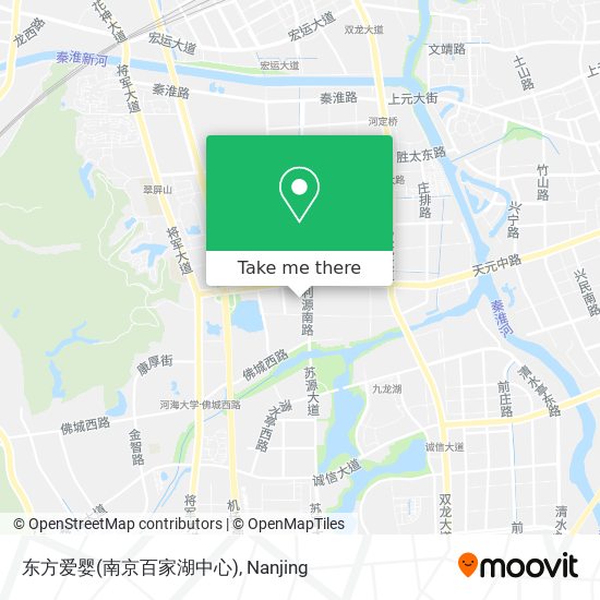 东方爱婴(南京百家湖中心) map
