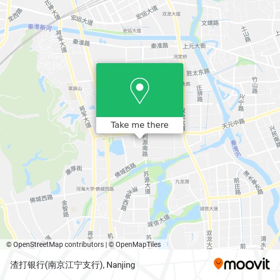渣打银行(南京江宁支行) map