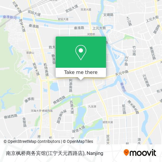 南京枫桥商务宾馆(江宁天元西路店) map