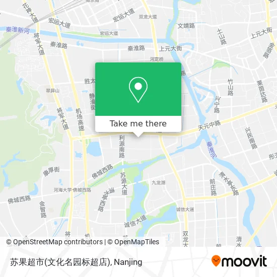 苏果超市(文化名园标超店) map