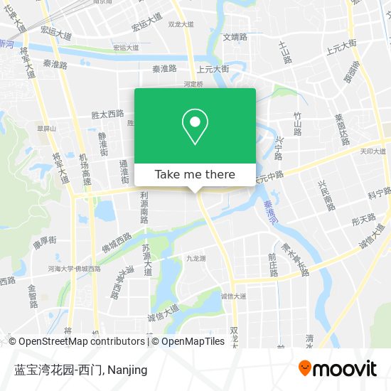 蓝宝湾花园-西门 map