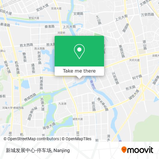 新城发展中心-停车场 map