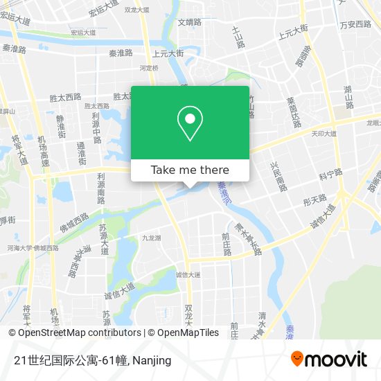 21世纪国际公寓-61幢 map