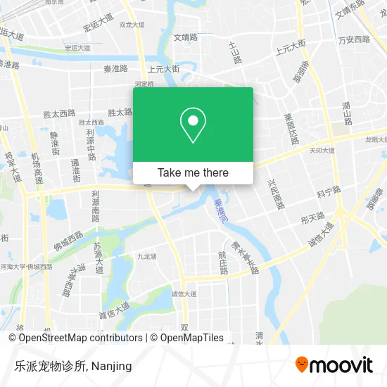 乐派宠物诊所 map